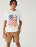 Pure Cotton Tie Dye Anime T-Shirt