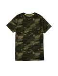 Pure Cotton Camo Print T-Shirt (6-16 Yrs)