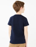 Cotton Santa Monica Slogan T-Shirt (6-16 Yrs)
