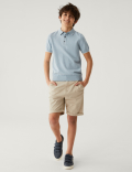Cotton Rich Knitted Polo Shirt
