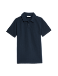 Open Collar Polo Shirt (6-16yrs)