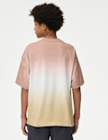 Pure Cotton Ombre Slogan T-shirt (2-16 Yrs)