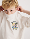 Pure Cotton Back Graphic T-Shirt (6-16 Yrs)