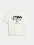 Pure Cotton Urban Terrain T-Shirt (6-16 Yrs)