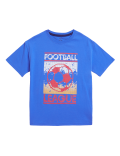 Pure Cotton Football T-Shirt (6-16 Yrs)