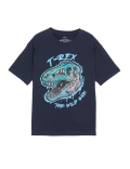 Pure Cotton Dinosaur T-Shirt