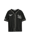 Pure Cotton Striped Baseball Shirt (6-16 Yrs)