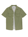 2pc Plain Shirt and T-Shirt Set