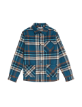 Pure Cotton Checked Shacket (6-16 Yrs)
