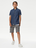 Pure Cotton Denim Shirt (6-16 Yrs)
