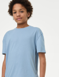 2pc Cotton Rich Shirt & T-Shirt Set (6-16 Yrs)