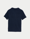 2pc Cotton Rich Shirt & T-Shirt Set (6-16 Yrs)