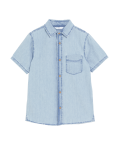 Pure Cotton Chambray Shirt (6-16 Yrs)