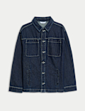 Pure Cotton Denim Shirt (6-16 Yrs)