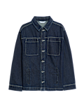 Pure Cotton Denim Shirt (6-16 Yrs)