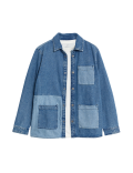 2pc Denim Shirt & T-Shirt Set (6-16 Yrs)
