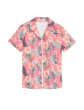 2pc Pure Cotton Shirt & T-Shirt Set (6-16 Yrs)