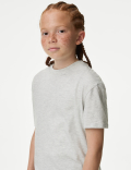 Pure Cotton Checked Hooded Shirt & T-Shirt Set (6-16 Yrs)