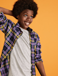 Cotton Checked Shirt (6-16 Yrs)