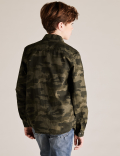 Pure Cotton Camo Shirt and T-Shirt (6-14 Yrs)
