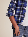 Pure Cotton Shirt & T-Shirt Set (6-14 Yrs)
