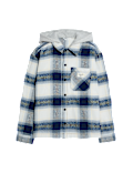 Cotton Rich Checked Hooded Shirt (6-16 Yrs)