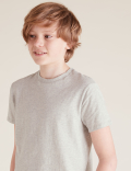 2pc Cotton Shark Shirt & T-Shirt (6-16 Yrs)
