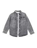 2pc Pure Cotton Denim Shirt with T-Shirt (6-16 Yrs)