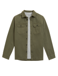 2pc Pure Cotton Twill Shirt and T-Shirt Set (6 - 16 Yrs)