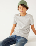 2pc Pure Cotton Checked Shirt and T-Shirt