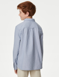 Pure Cotton Checked Oxford Shirt (6-16 Yrs)