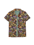 2pc Pure Cotton Printed Shirt & T-Shirt Set (6-16 Yrs)