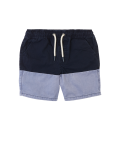 Pure Cotton Colourblock Shorts (6-16 Yrs)