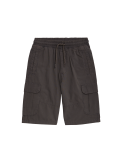 Pure Cotton Cargo Shorts (6-16 Yrs)