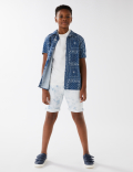 Denim Tie Dye Shorts (6-16 Yrs)