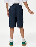 Pure Cotton Cargo Shorts (6-16 Yrs)