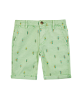 Cotton Embroidered Chino Shorts (6-16 Yrs)