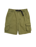 Cotton Buckle Cargo Shorts (6-16 Yrs)