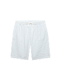 Pure Cotton Striped Shorts (6-16 Yrs)