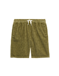 Pure Cotton Corduroy Shorts (6-16 Yrs)