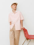 Pure Cotton Graphic Shirt (6-16 Yrs)
