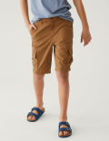Pure Cotton Cargo Shorts