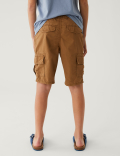 Pure Cotton Cargo Shorts