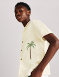 Pure Cotton Textured Shirt (6-16 Yrs)