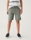 Pure Cotton Denim Shorts