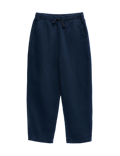 Relaxed Cotton Rich Lightweight Trousers (6-16 Yrs)