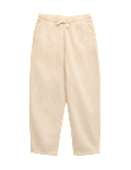 Relaxed Cotton Rich Lightweight Trousers (6-16 Yrs)
