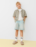 Cotton Rich Denim Shorts (6-16 Yrs)