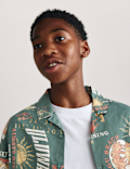 Pure Cotton Bali Print Shirt (6-16 Yrs)