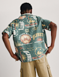 Pure Cotton Bali Print Shirt (6-16 Yrs)